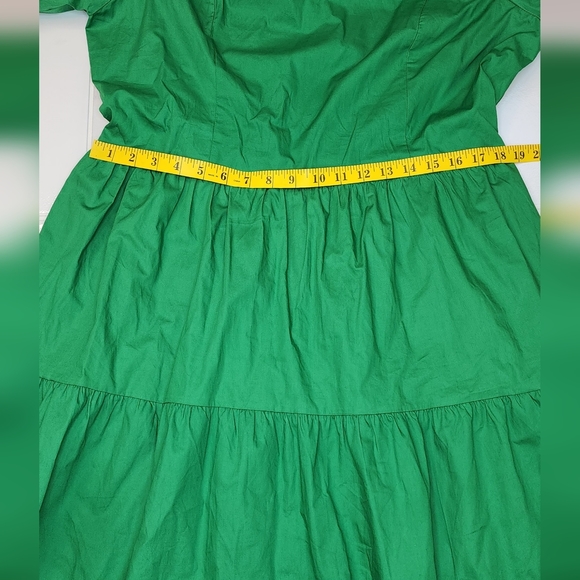 𝅺City chic Vienna Dress - vivid green - Picture 8 of 11